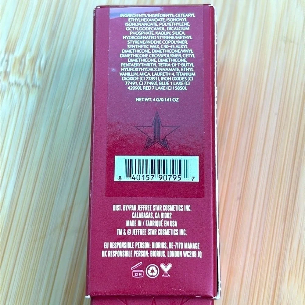 Brand New Jeffree Star Velvet Trap Mousetrap Lipstick Pigmented Opaque Matte